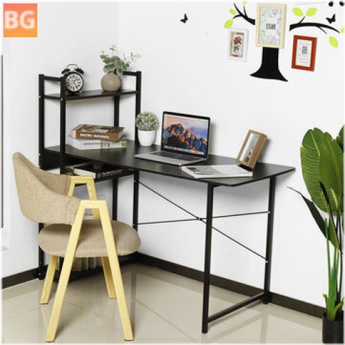 Home Office Desk - Steel Wood