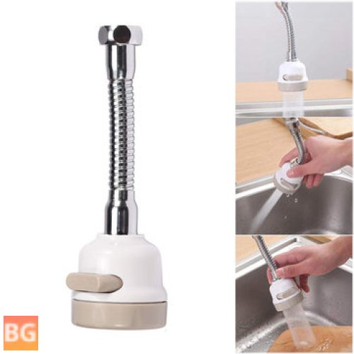 ABS Water Faucet Sprayer with Splash Filter and Nozzle for Kitchen Bathroom