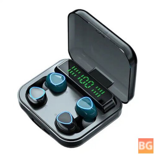Bluetooth Earphones with 2000mAh LED Battery and Touch Control