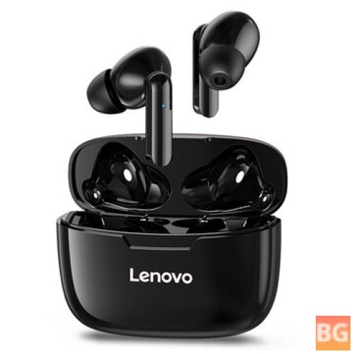 Lenovo XT90 Bluetooth 5.0 Earphones with Noise Cancelling Mic - Waterproof and Sporty
