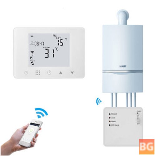 Smart Thermostat for Gas Boiler and Underfloor Heating with WiFi and Voice Control