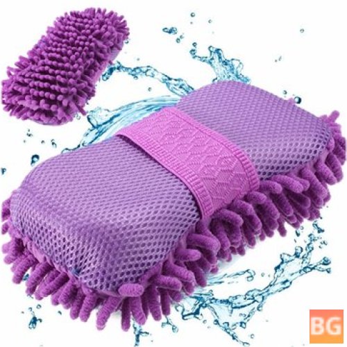 Soft Towel Cloth Cleaning Sponge - Chenille Anthozoan