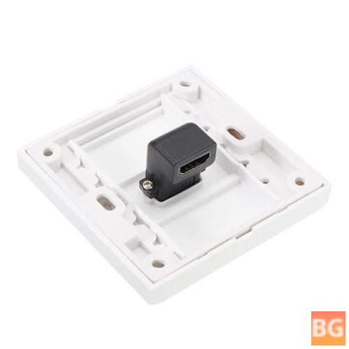 HD Wall Plate with Female Connector