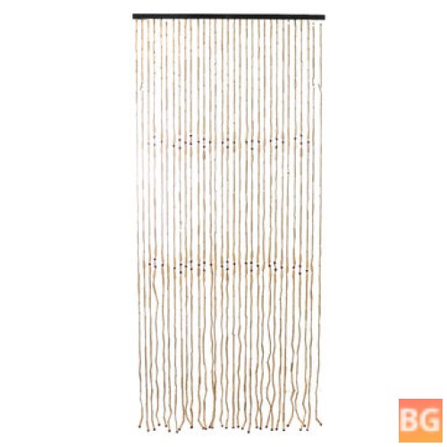Bamboo Curtains for Door Room Divider 31 Strands