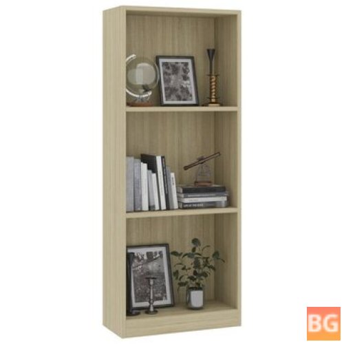 Sonoma Oak Books Cabinet - 15.7