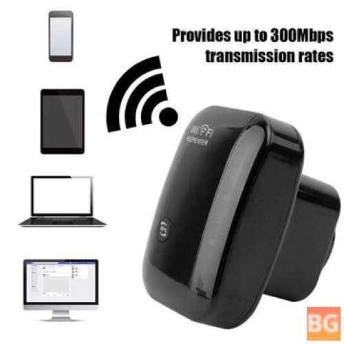 Wireless Router with 300 Mbps Wifi and Repeater