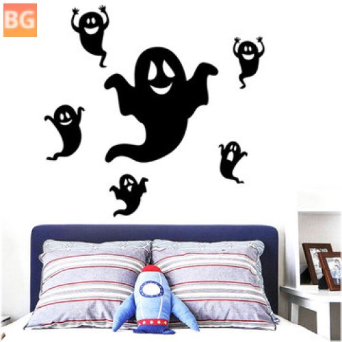 Miico Halloween Ghost Wall Sticker