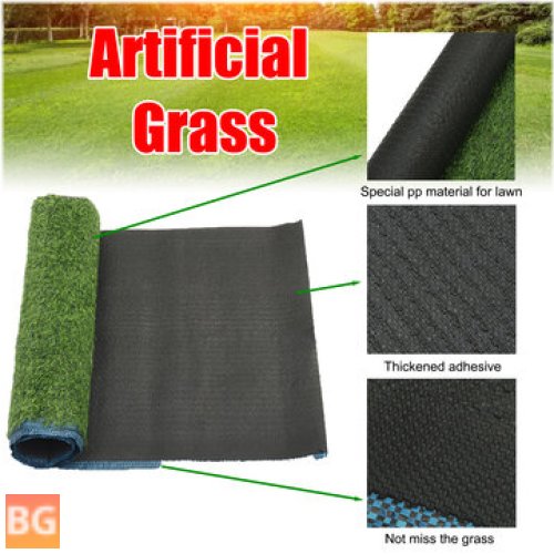 100*400cm Artificial Grass Outdoor Garden carpet for home school court Balcony Floor Decor