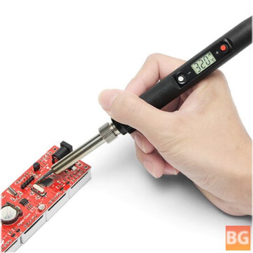 Mini soldering station with 936H 80W LCD display, lead-free, electric
