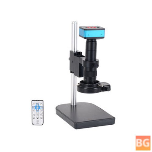 HAYEAR 4K Industrial Microscope Camera HDMI Outputs with 180X C-mount Lens - 144 LED Light