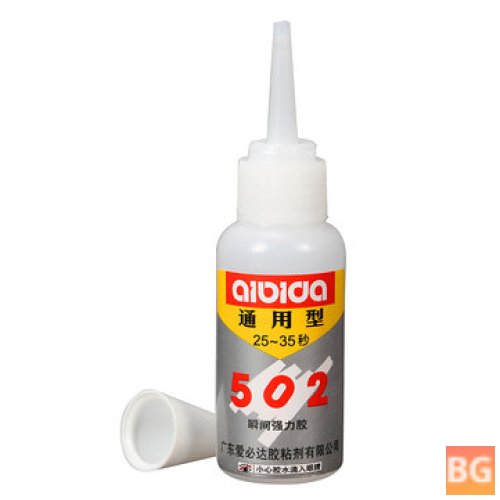 Super Glue 502 - Instant Quick Drying Adhesive for Leather, Rubber, Metal