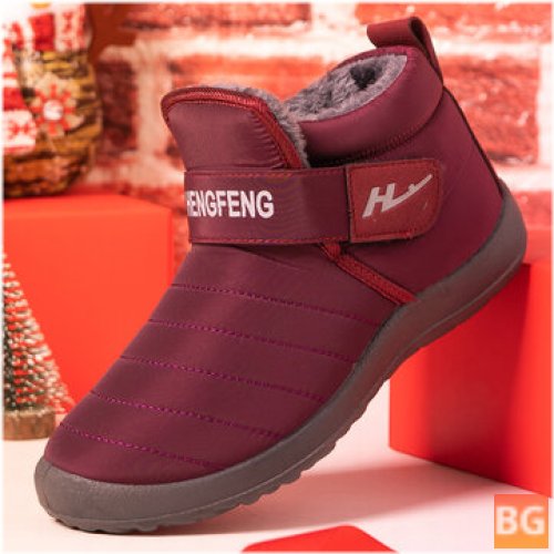 Women's Warm Lined Boot with Velvet Slip Resistant Snow Boots