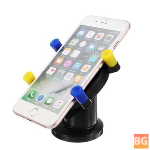 Car Phone Holder with Stand and Mounting Clip