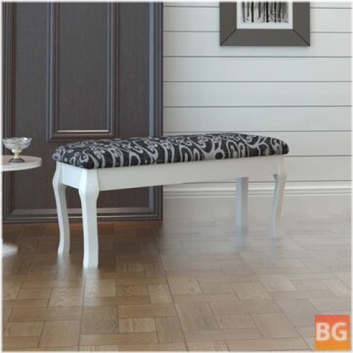 Black Dress Table with Bench
