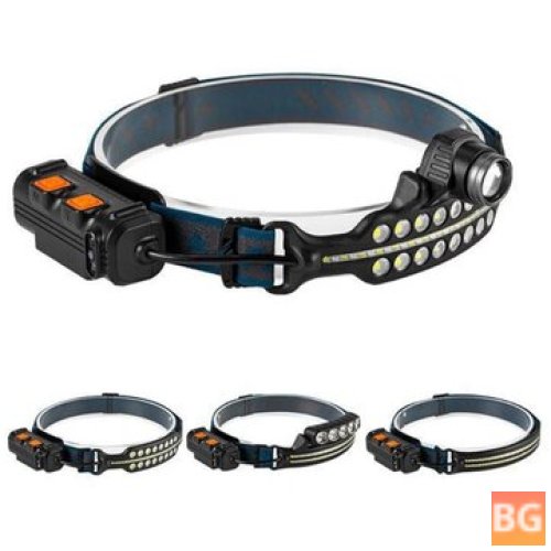 LED Sensor Headlamp with USB Rechargeable Battery