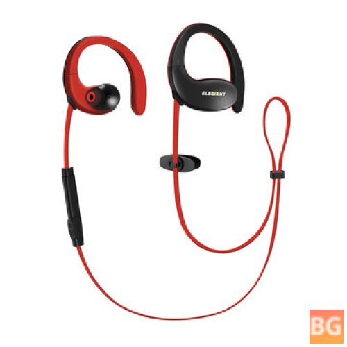 ELEGIANT Sport Earbuds - Bluetooth 4.1, Noise Cancelling, Waterproof