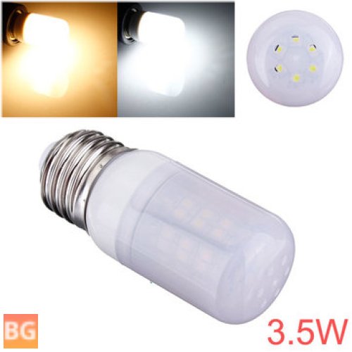 E26 3.5W LED Corn Light Bulbs with Frosted Cover