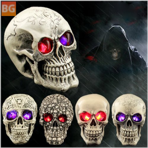 LED Skull Night Lights for Halloween Decor