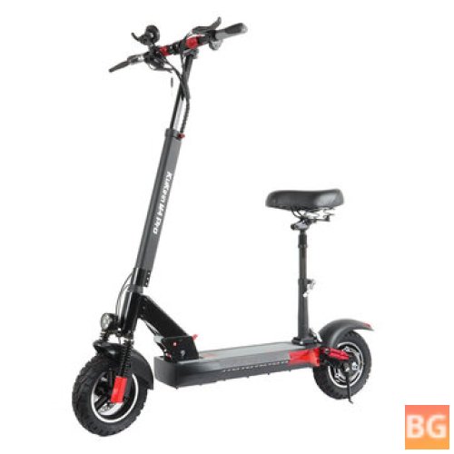 KugooKirin M4 Pro 18Ah 48V 500W 10in Folding Moped Electric Scooter with Max Load of 150Kg