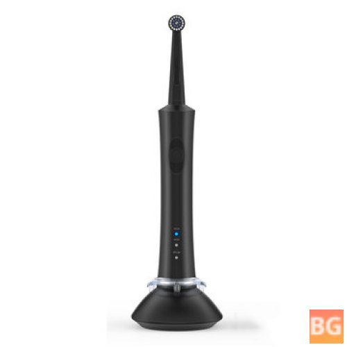 DIGOO DG-R02 Toothbrush - Black Rotary Wireless Induction Electric