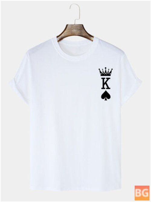 King of Spades Poker T-Shirts