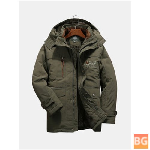 Warm Jacket with Pockets for Men