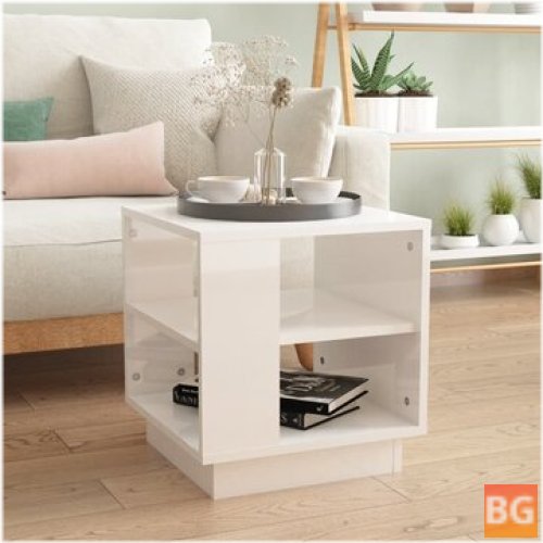 High Gloss White Coffee Table