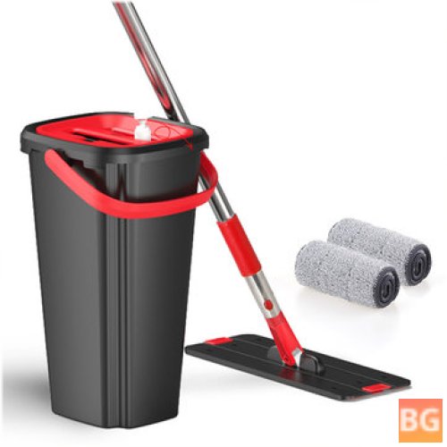 Handfree Mop & Bucket Set for Easy Home Cleaning