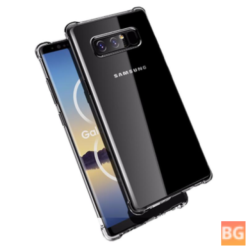 Shockproof Clear TPU Case for Galaxy Note 8