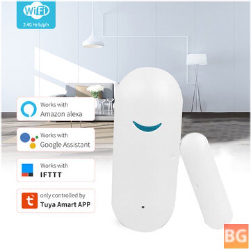 Wi-Fi Door Sensor - Compatible with Alexa Google Home Tuya APP