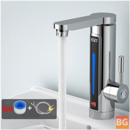 LED Hot Water Faucet with Instant Heating and Temperature Display