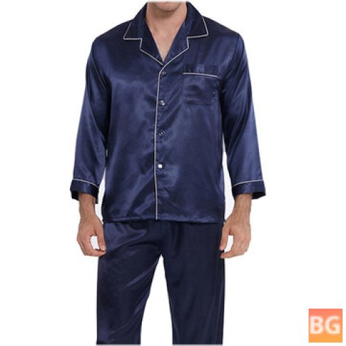 Sleepwear for Men in a Thin and Pure Color