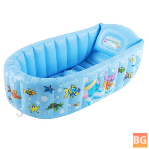 Baby Inflatable Pool Shower for 0-3 Years Old