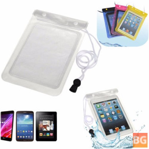 Waterproof Tablet Pouch with Stripe