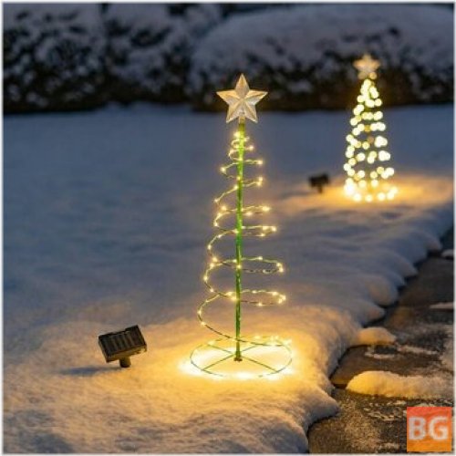 LED Christmas Tree Lights - Spiral Tree - LED Light Outdoor