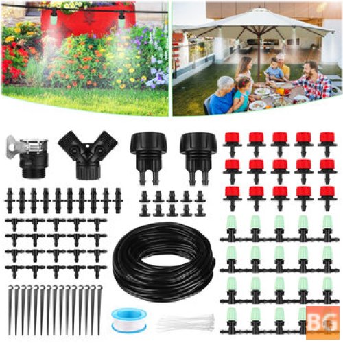 25M Drip Irrigation Kit for Garden and Greenhouse