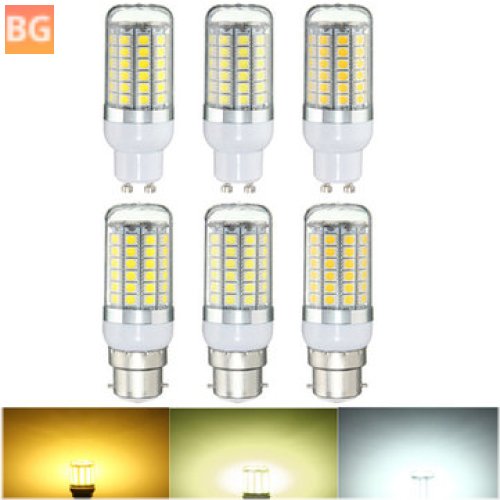 LED Corn Bulb - B22 GU10 6W 69 SMD 5050