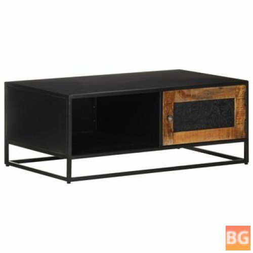 Wooden Coffee Table with a Slant Top 35.4''x19.7''x13.8