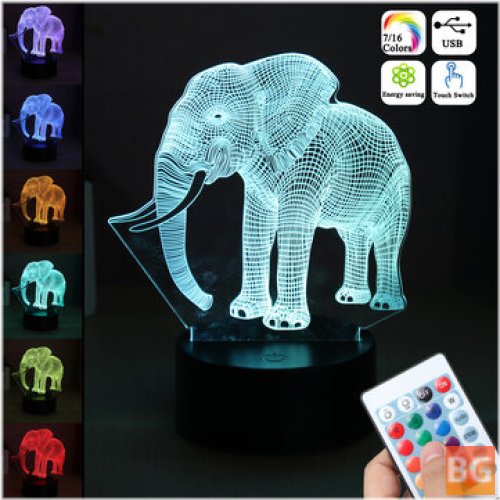 Remote Control Light for 3D Acrylic LED Night Lights