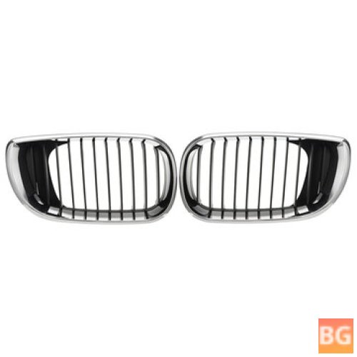 Gloss Black Double Slat Grille for BMW 3 Series E46