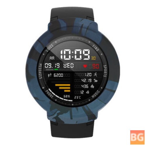 Watch Cover with Camouflage Pattern