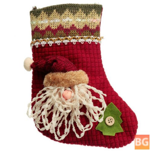 Cotton Jacquard Santa Claus Snowman Elk Winter Socks for Men and Women