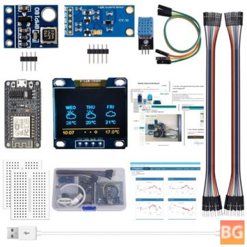 ESP8266 Weather Station with 0.96 Display for Arduino IDE