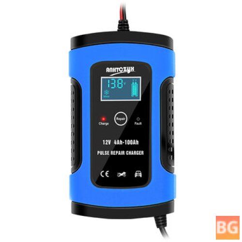 Car Charger for 12V 6A Blue Pulse Repair LCD Battery