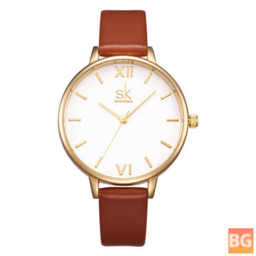 SK K0056 Watch - Simple Design, Casual Style