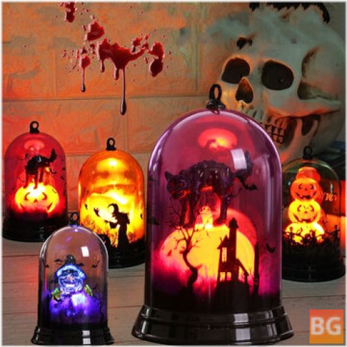 Humorous Halloween Lampshade Night Light