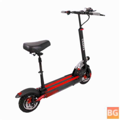 COASTA M4 Pro 48V 16AH 500W 10x4.0inch Electric Scooter at 40-50KM Mileage, 150KG Payload