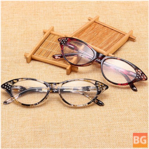 Resin Hyperopia Cat Eye Reading Glasses - Fashion Full Frame Reading Eyeglasses