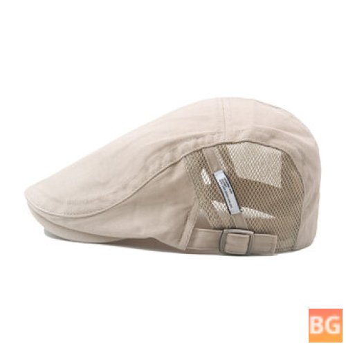 Breathable Cotton Mesh Panel Hat for Men - Outdoor Sports Hat
