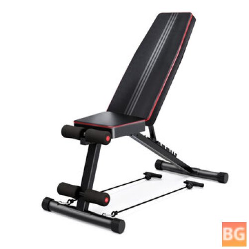 Bominfit Sit-Up Chairs - Adjustable Weight and Foldable Portable Home Exercise Equipment
